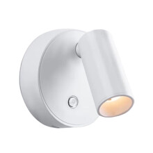 1PcsLED Light Magnetic USB Rechargeable Wall Light Spotlight Wireless No Wiring No Punch Reading Light Bedroom Bedside A