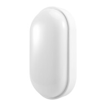 LED Fukttät Vägglampa 16W Oval LED Taklampa IP65 Vattentät AC85-265V Badrum Utomhus Trädgårdslampa 16W