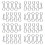 Replace Deck Clip Set 4 194209 Bow Tie Lock Cylindrical Pin 1 194208 Bow Tie Lock Split Pin(8Pack) 1