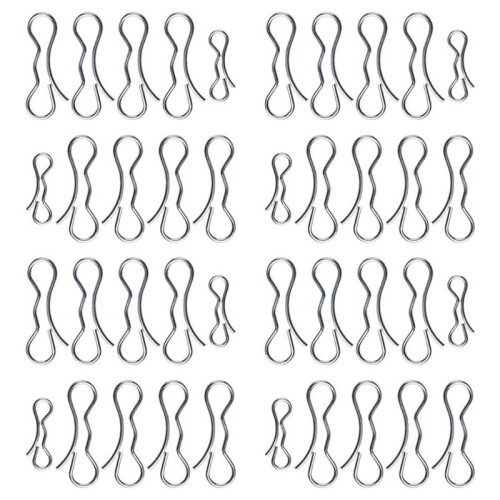 Replace Deck Clip Set 4 194209 Bow Tie Lock Cylindrical Pin 1 194208 Bow Tie Lock Split Pin(8Pack)