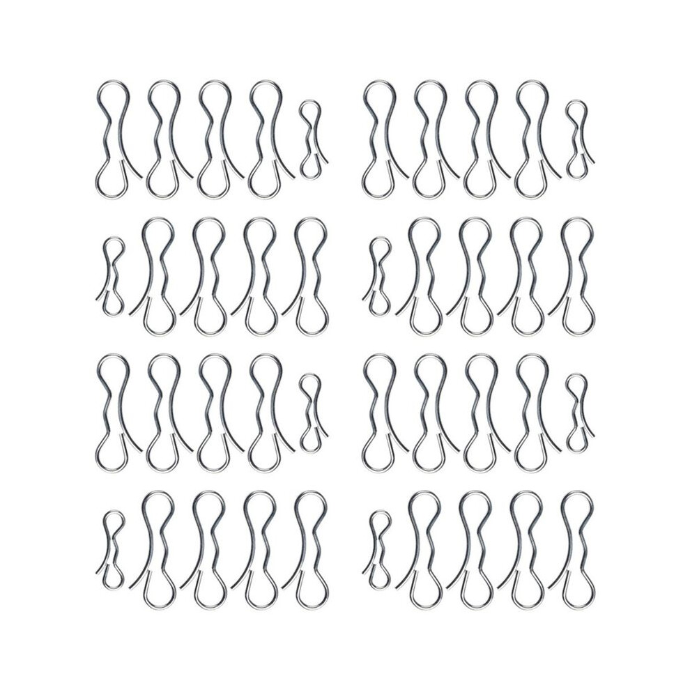Replace Deck Clip Set 4 194209 Bow Tie Lock Cylindrical Pin 1 194208 Bow Tie Lock Split Pin(8Pack) 4711932972087