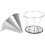Reusable Stainless Steel Double Layer Coffee Filter with Rack Coffee Making Accessory No Filter Papers Needed 6