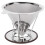 Reusable Stainless Steel Double Layer Coffee Filter with Rack Coffee Making Accessory No Filter Papers Needed 1