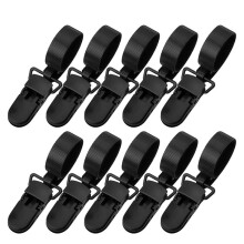 10PCS Garden Flag Clips Anti Wind & Garden Flag Stoppers Holder Clips, Small Flag-Pole Clips to Hold Flag for Yard Flags