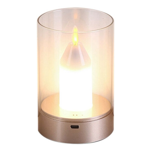 Intelligent Candlelight AtmosphereMotion Sensor Manual Scanning LED Night Light USB Charging Decoration Automatic