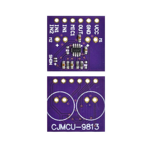 MAX9813H Microphone Module Microphone Amplifier Amplifier Module Double Input Fixed Gain Integrated Bias 9813 MAX9813 2