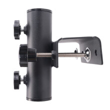Support de Parasol Portable pour Jardin, Cour, Robuste, avec Clip, pour Extérieur, Patio, Plage, Support Fixe et Stable.