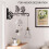 Ganchos de Metal para Plantas de 10 Polegadas - Cabides de Parede Decorativos com Design de Borboleta para Uso Interno e Externo - Suportes para 5