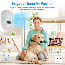 Plug-in Air Purifier ,Negative Air Ionizer for Home,Air Freshener Odor Reducer for Home From Pets Kitchen Odor Eu Plug