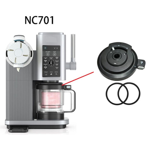 Outer Bowl Lid for  NC700/ NC701 Series Ice Cream Maker Replacement Reusable Cream Bowl Lid 2