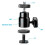 Super Clamp with 360    Quick Release Clamp Bracket Tripod Mount 1/4 Screw Clip for DSLR Camera 3