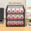 Office File Organizer Metal Mesh Desk Organizer with Three Layer Design Multifunctional File Holder Storage Rack Black 8