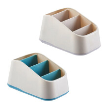 Remote Control Holder Desktop Storage Box Tv Remote Control Phone Trapezoidal Basket Stationery Organizer Case Home