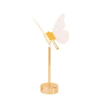 Lampe de Table Papillon, Lampe de Chevet Papillon, Lampe de Chevet Papillon à Intensité Variable 3 Voies, Lampe Tactile Papillon en Acrylique