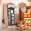 Wrapping Paper Organizer - Hanging Gift Wrap Storage Container, Double-Sided Wrapping Storage over Door Organizer 6