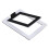 2PCS Desktop Speaker Stand Audio Bracket Tabletop Shock Absorption Holder Speaker Bracket for Computer Speakers 2