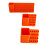 Screwdriver Bits Holder Storage Tool Box, Drill Bits Screw Bit Holders Storage Box, Toolbox with Power Drill Holder,A 6