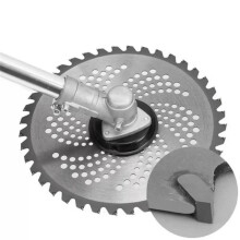 Lawn Mower Blades 40 Tooth with Holes Lawn Trimmer and Wood Cutter Disc Circular Alloy Blade 40T Teeth 255mm