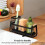Kitchen Sink Sponge Holder Soap Dish Rack Drainer Multifunctional Countertop Sink,Caddy for Home Decor Storage B 3