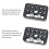 2PCS Multi-Functional Cheese Plate with 1/4" & 3/8" Threads,Porous Connection Quick Installation Board for Camera Cage 2