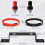 Battery Relocation Kit, Battery Jump Post Kit Heavy Duty Remote Battery Terminals Charging Post with Bracket Cable 5