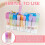 Drink Packet Organizer with Removable Divider & 6 Compartment, Mounted Water Packet Organizer with Soft Magnetic 4