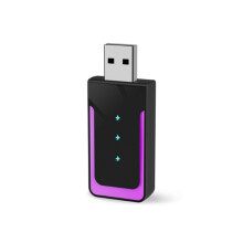 Carplay USB-Versie, Draadloze Carplay Bedraad Naar Draadloze Auto Slimme Navigatie Carplay Box Roze-Paars