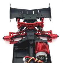 RC Car Upgrade Front & Rear Suspension Brackets for SCY 1/18 18101 18102 RC Crawler Car Upgrade Parts Red