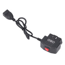 Dashcam Hardwire Buck OBD Naar USB-Adapterkabel voor Dashcamspiegel CarPlay-Monitor DVR-Oplader