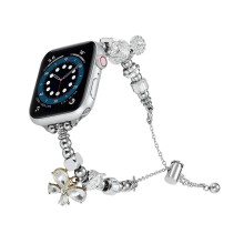 Band for Apple Watch Stainless Steel Butterfly Design for Women 38mm 40mm 41mm Series 91 SE