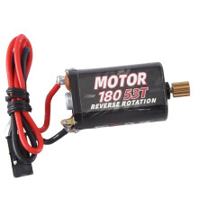 RCXAZ HöGt Vridmoment 180 Borstad Motor 60T med KugghjulsmotorväXel för TRX4M TRX4-M 1/18 RC Crawler Car Upgrade Delar