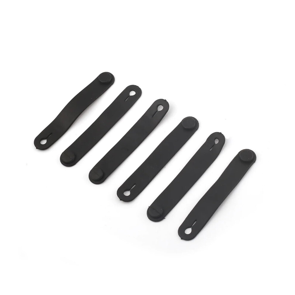 Motorcycle Rubber Cable Ties For Ducati Monster Multistrada Â Secure Wiring And Quick Repairs, 6Pcs 9053599542513