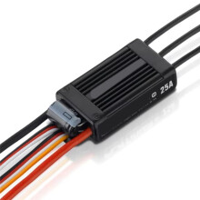 New 25A Brushless ESC Electronic Speed Controller 3-6S Lipo Built-in BEC for RC Airplane