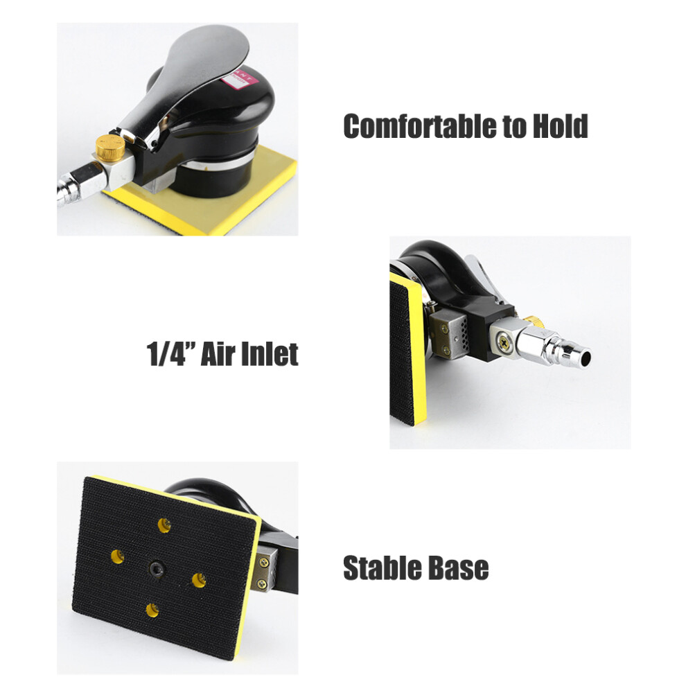 Mini Air Orbital Sander 100x110mm Polisher