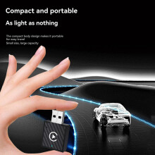 Adaptateur Carplay Sans Fil 2 en 1 Carplay/Android Auto AI Box Dongle USB Plug And Carplay Filaire Vers Sans Fil