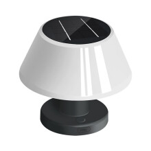 Zonne-Tafellamp voor Buiten, Waterdicht, Tuin, Binnen, Bureau, Zonne-Leeslamp, Dimbaar, Draadloos Nachtlampje