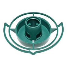 Outdoor Bird Feeder Automatic Hanging Plastic Feed Bowl for Pet Indoor Bottle Mouth Docking 1PCS