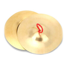 Crash Cymbal, Paket med 2 MäSsing Handpool Slaginstrument Leksak för Barn Vuxna