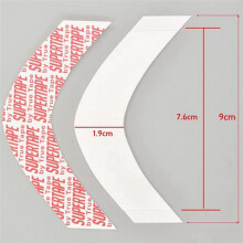 36 PièCes CC Fixe Cheveux Perruque Bande Forte Extension AdhéSif Double Bande pour Toupee Dentelle Perruque Film Bande AdhéSif