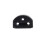 12Pcs Classical Guitar Rollers String Trees Retainer Guides Guitar String Locks Nut Block Clamp, Black 8