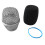 Microphone Replacement  Steel Mesh Handheld Microphone Grill Mesh  for Beta87A 4