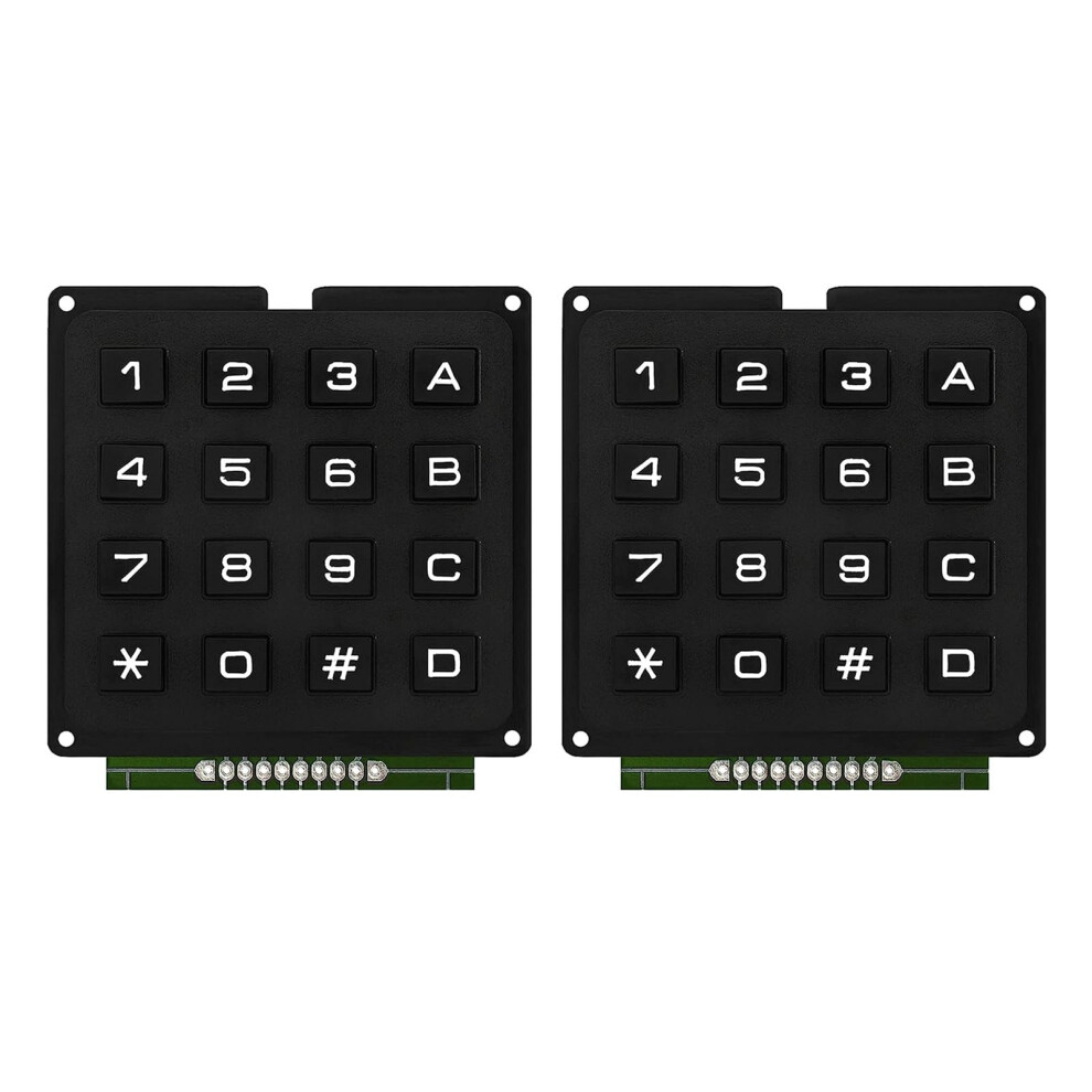 4X4 Matrix Keypad 16 Key Membrane Switch With Abs Keys For Arduino Projects 9053599543183