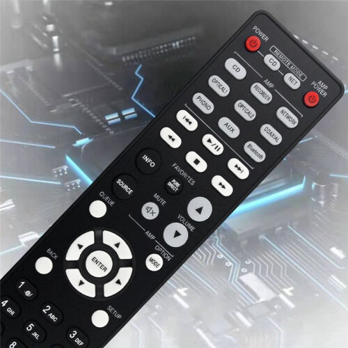 RC-1234 Replace Remote Control for  Compact Disc Player Integrated Amplifier DCD600NE PMA600NE 1