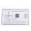 Microscope Correction Ruler Optical Micrometer Correction Sheet Precision Instrument Detection Film Calibration Plate,B 6