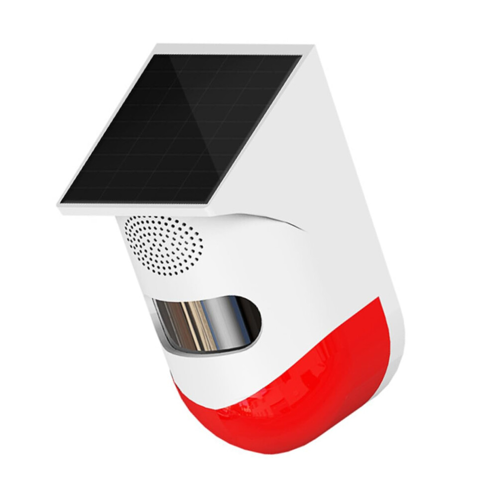 Solar Powered Motion Sensor Alarm With Wireless Outdoor Security For Driveway And Garden 9174973169529