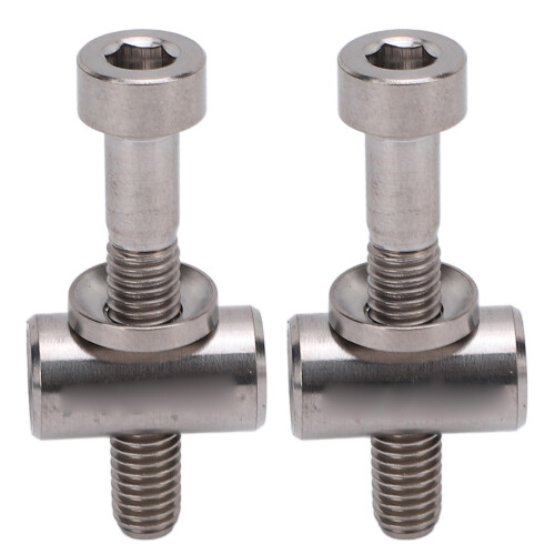 2x M5x30mm Ti Alloy Seatpost Fixed Bolts 2