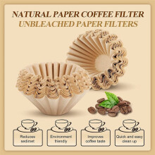 200 StüCk 1-4 Tassen Kaffeefilter Kleine Kaffeepapierfilter Einweg-Korbfilter