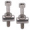 2x M5x30mm Ti Alloy Seatpost Fixed Bolts 21