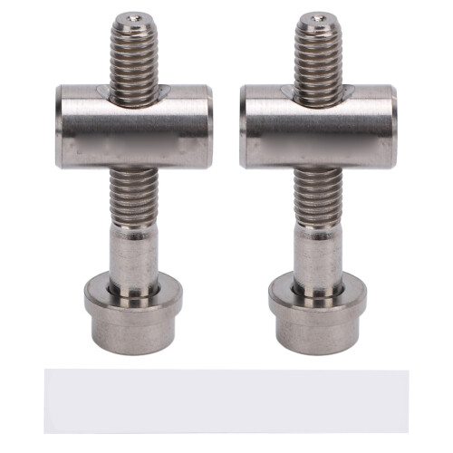 2x M5x30mm Ti Alloy Seatpost Fixed Bolts 1