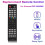 Replacement Remote Control for  ERF-32909HS TV Remote Control 2